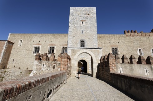 Palais de Rois de Majorque, Perpignan, middelalder, Sør-Frankrike, Frankrike