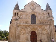  Poitiers, Église Notre-Dame-la-Grande, Unescos liste over Verdensarven, Vieux ville, gamlebyen, Poitou, Sørvest-Frankrike, Frankrike