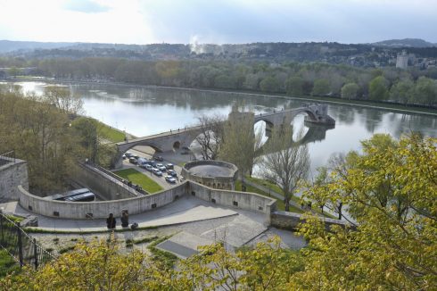  Avignon, Unescos liste over Verdensarven, Pavepalasset, Vieux ville, gamlebyen, middelalder, Rhône, Sør-Frankrike, Frankrike