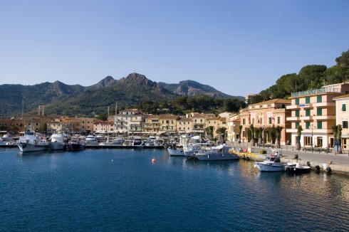 Porto Azzurro, Elba, Toscana, Midt-Italia, Italia