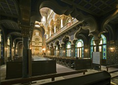 Den spanske synagogen, Praha, Stare Mesto, Unesco Verdensarven, middelalder, markedsplassen, Karlsbroen, Böhmen, Tsjekkia