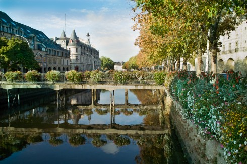 Quimper, Bretagne, Vieux Quimper, gamlebyen, historisk bysenter, bindingsverk, Vest-Frankrike, Frankrike