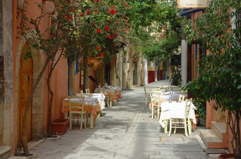 Rethymnon, gamleby, historisk, Kreta, Hellas