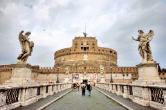 Castel Sant'Angelo, Roma, Unescos liste over Verdensarven, romerriket, Forum, antikken, historiske bydeler, gamlebyen, Trastevere, den evige stad, Tiber, Vatikanet, Panthon, Roma, Midt-Italia, Italia