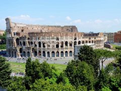 Colosseum, Roma, Unescos liste over Verdensarven, romerriket, Forum, antikken, historiske bydeler, gamlebyen, Trastevere, den evige stad, Tiber, Vatikanet, Panthon, Roma, Midt-Italia, Italia