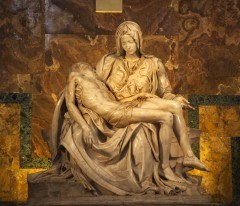 Michaelangelo Pieta, Roma, Unescos liste over Verdensarven, romerriket, Forum, antikken, historiske bydeler, gamlebyen, Trastevere, den evige stad, Tiber, Vatikanet, Panthon, Roma, Midt-Italia, Italia