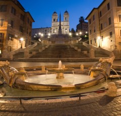 Spansketrappen, Piazza di Spagna, Roma, Unescos liste over Verdensarven, romerriket, Forum, antikken, historiske bydeler, gamlebyen, Trastevere, den evige stad, Tiber, Vatikanet, Panthon, Roma, Midt-Italia, Italia