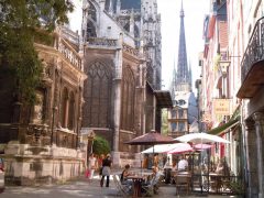 Eglise St Maclou, Rouen, bindingsverk, Vieux Ville, Unescos liste over Verdensarven, Normandie, Vest-Frankrike, Frankrike