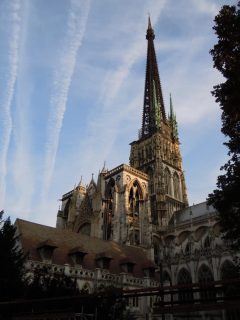 Cathedrale Notre Dame, Rouen, bindingsverk, Vieux Ville, Unescos liste over Verdensarven, Normandie, Vest-Frankrike, Frankrike