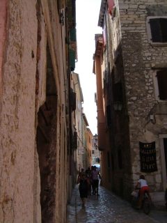 Rovinj, gamlebyen, historisk bysenter, middelalder, Adriaterhavet, Istria, Kroatia