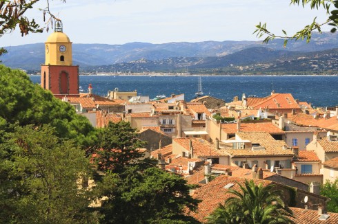 Saint Tropez, Provence, Cote d'Azur, Sør-Frankrike, Frankrike