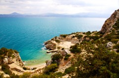 Hera, helligdom, Samos, Hellas