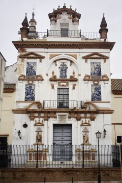 Hospital de la Caridad , Sevilla, Catedral de Santa María de la Sede, Guadalquivir, Unescos liste over Verdensarven, historisk bydel, gamleby, Andalucia, Spania