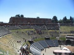 Taormina, Sicilia, antikken, Sør-Italia, Italia