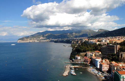 Sorrento, Napoli-bukten, Campania, Sør-Italia, Italia