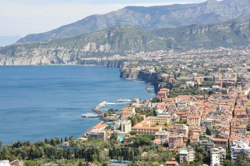 Sorrento, Napoli-bukten, Campania, Sør-Italia, Italia