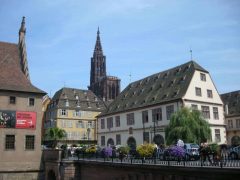 Strasbourg, Musée Alsacien, Grand Île, gamleby, historiske bysenter, Unescos liste over Verdensarven, bindingsverk, kanaler, Palais Rohan, Nord-Frankrike, Frankrike