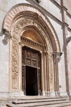 Duomo, Todi, middelalder, Umbria, Midt-Italia, italia