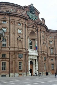 Palazzo Carignano, Guarini Guarino, Torino, Valle d'Aosta og Piemonte, Unescos liste over Verdensarven, barokk-arkitektur, Nord-Italia, Italia 