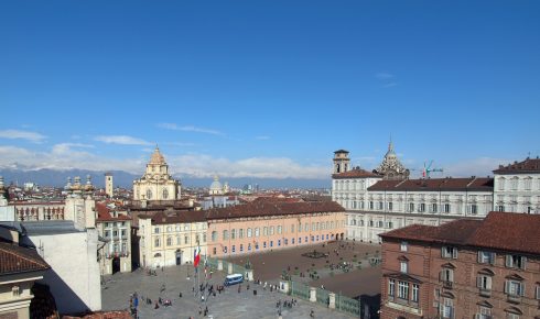 Piazza Castello, San Lorenzo, Palazzo Reale, Torino, Valle d'Aosta og Piemonte, Unescos liste over Verdensarven, barokk-arkitektur, Nord-Italia, Italia 