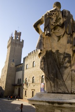 Arezzo, renessanse, middelalder, historisk bydel, gamleby, Toscana, Midt-Italia, Italia