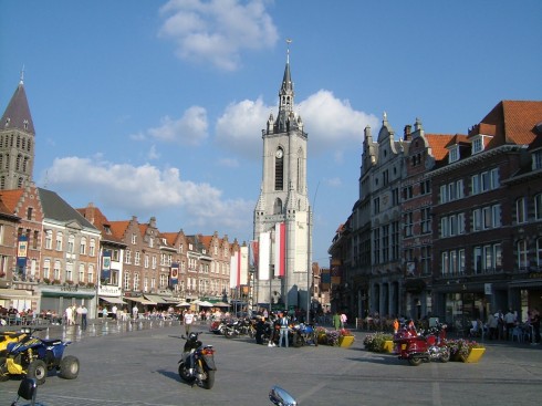 Tournai, historisk bysenter, Unescos liste over Verdensarven, gourmet, gamleby, gotikken, renessansen, barokken, Vallonia, Belgia