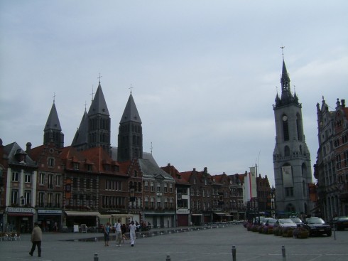 Tournai, historisk bysenter, Unescos liste over Verdensarven, gourmet, gamleby, gotikken, renessansen, barokken, Vallonia, Belgia