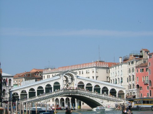 Rialto-broen, Venezia, Marcus-plassen, Canal Grande, Unescos liste over Verdensarven, middelalder, gotikken, evangelisten Marcus, renessanse-arkitektur, Veneto, Nord-Italia, Italia 