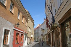 Den jødiske ghettoen, Vilnius, historisk, gamleby, Unesco Verdensarven, Lithauen, Baltikum