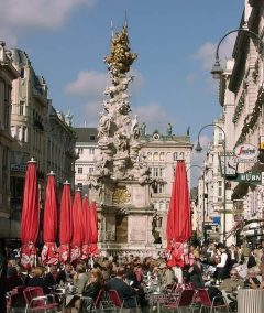 Pestsøylen, Graben, Wien, Innere Stadt, Unescos liste over Verdensarven, Ober- Nieder-Österreich og Wien, Østerrike