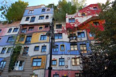 Hundertwasser Haus, Löwengasse, Wien, Innere Stadt, Unescos liste over Verdensarven, Ober- Nieder-Österreich og Wien, Østerrike