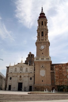 Zaragoza, Rio Ebro, Plaza del Pilar, Plaza César Augusto, Unescos liste over Verdensarven, historisk bydel, gamleby, Aragon, Madrid og innlandet, Spania