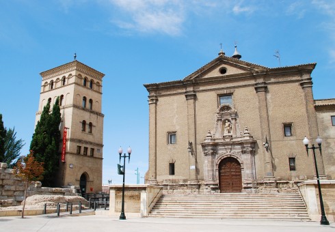 Zaragoza, Plaza del Pilar, Plaza César Augusto, Unescos liste over Verdensarven, historisk bydel, gamleby, Aragon, Madrid og innlandet, Spania