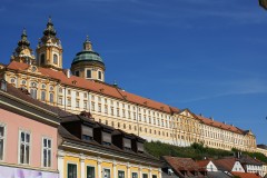 Østerrike Kloster Melk ligger flott til ved Donau, Unescos liste over Verdensarven 