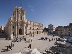 Siracusa, Ortygia, antikken, greske templer, barokken, Unescos liste over Verdensarven, Sicilia, Italia