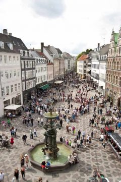 Strøget, Amager Torv, København, Sjælland, Danmark