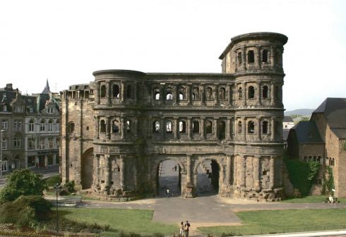 Porta Nigra, Trier, Vest-Tyskland, Tyskland