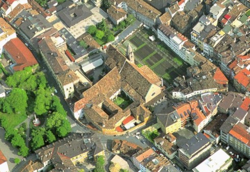  Fransiskankloster, Altstadt, Bolzano, Bozen, Alto Adige, Nord-Italia, Italia