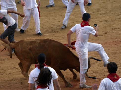 San Fermin-festivalen, Pamplona, Nord-Spania, Baskerland, Spania