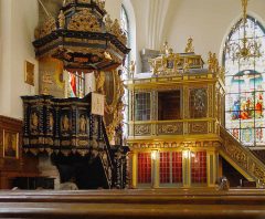 Kongelosjen i Tyska Kyrkan, Stockholm, Gamla Stan, gamlebyen, Unesco Verdensarv, Sverige