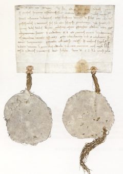 Birger Jarls Skyddsbrev fra år 1252, Stockholm, Gamla Stan, gamlebyen, Unesco Verdensarv, Sverige