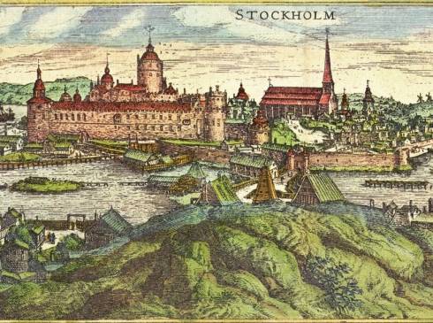 Helgeandsholmen, Stockholm, Gamla Stan, gamlebyen, Unesco Verdensarv, Sverige