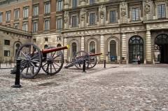 Fra Borggården tilhørende Kungliga Slottet, Stockholm, Gamla Stan, gamlebyen, Unesco Verdensarv, Sverige