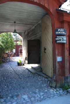 Skansen kafé Petrissan, Djurgården, Stockholm, Sverige