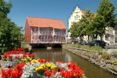 Wismar, Østersjøen, middelalder, Backsteinsgotik, Ostsee, Unesco Verdensarv, Gamlebyen, Altstadt, Hansestadt Wismar, Mecklenburg Vorpommern, Nord-Tyskland