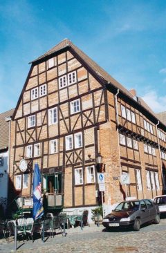 Brauhaus am Lohberg, Wismar, Østersjøen, middelalder, Backsteinsgotik, Ostsee, Unesco Verdensarv, Gamlebyen, Altstadt, Hansestadt Wismar, Mecklenburg Vorpommern, Nord-Tyskland