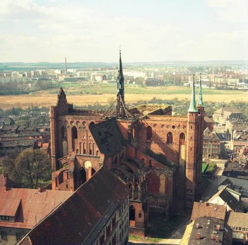 St. Georgen Kirche, Wismar, Østersjøen, middelalder, Backsteinsgotik, Ostsee, Unesco Verdensarv, Gamlebyen, Altstadt, Hansestadt Wismar, Mecklenburg Vorpommern, Nord-Tyskland