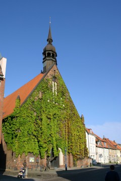 Heilgeistkloster, Stralsund, middelalder, Backsteinsgotik, Ostsee, Unesco Verdensarv, Gamlebyen, Altstadt, Hansestadt Wismar, Mecklenburg Vorpommern, Østersjøen, Nord-Tyskland