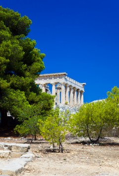 Afaia-tempelet Aegina, Hellas