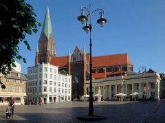 Schwerin, Altstadt, Alter Markt, Am Markt, Nord-Tyskland